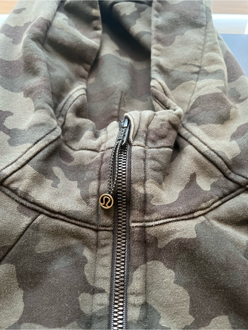Lululemon Camo Full-Zip Hoodie - Picture 2 of 5